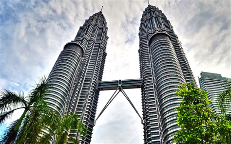 Download Wallpapers Petronas Towers Kuala Lumpur Malaysia Modern