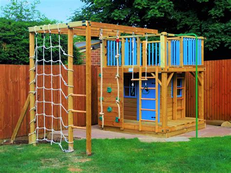 Design Create Play Bespoke Wooden Garden Playhouses And Climbing