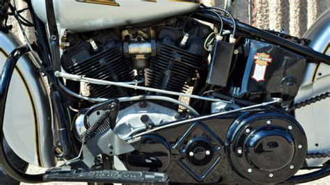 1938 Harley Davidson El Knucklehead At Monterey 2018 As T178 Mecum
