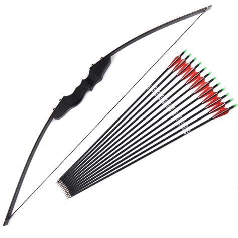 Recurve Bow With Carbon Arrows Extra Af Gadgets Archery Bow Carbon