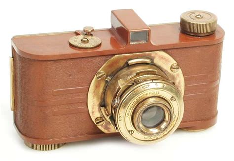 Argus A Luxus 35mm Camera In Brown And Gold Ann Arbor District Library
