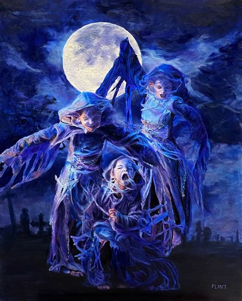 Ghosts Michael Flint Art