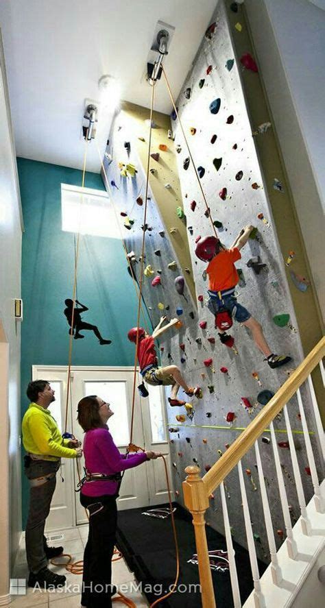 34 Trendy Home Gym Diy Decor Climbing Wall Home Climbing Wall