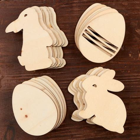 Unfinished Wood Easter Cutouts All Wood Cutouts Wood Crafts Hobby