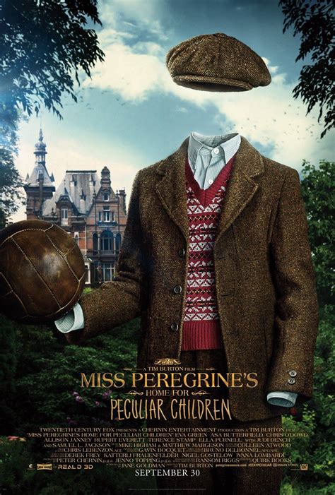 Already, unusual ripples are coursing through the film, especially in regard to the father's disdain for his son; New Posters for Miss Peregrine's Home for Peculiar ...