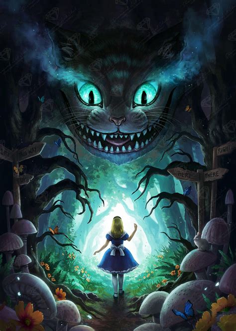 Into Wonderland Alice In Wonderland Artwork Alice In Wonderland