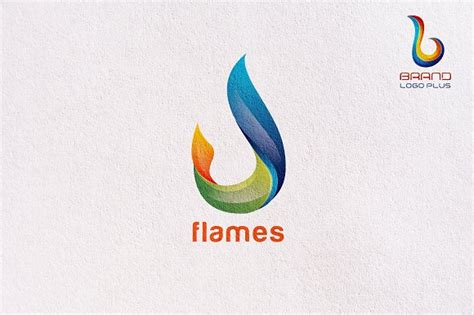 3d Flame Logo Design Templates ~ Logo Templates ~ Creative Market
