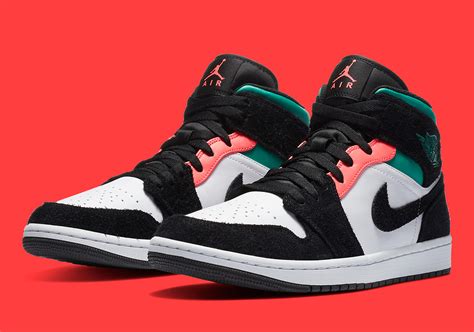 October 2020 where to buy nike.com finishline. Air Jordan 1 Mid SE Gets "South Beach" Accents ...