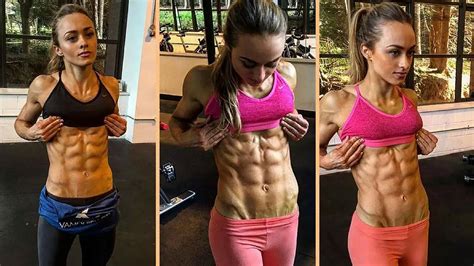 Fitness Beauty Jessica Gresty Incredible Abs Inews