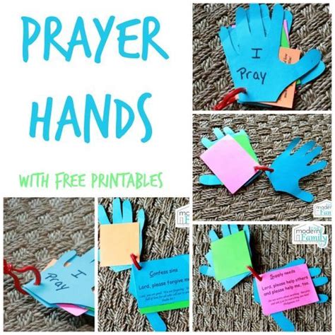 Diy Prayer Hands For Kids Sunday School Crafts For Kids Christian