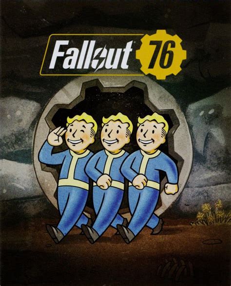 Fallout 76 Tricentennial Edition Cover Or Packaging Material Mobygames