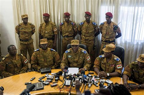 Coup In Burkina Faso Soldiers Overthrow Of Military Government