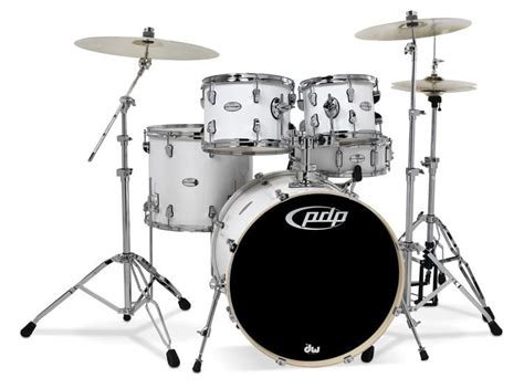 Pdp Mainstage 5 Piece Complete Drum Set With Hardware And Paiste Cymbals
