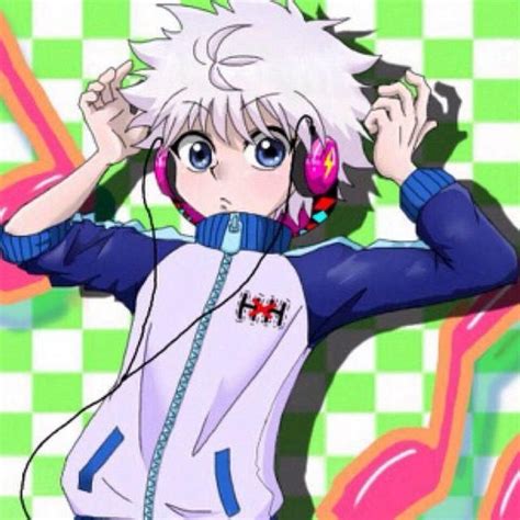 Killua With Headphones 2 Killua Hunter X Hunter Anime
