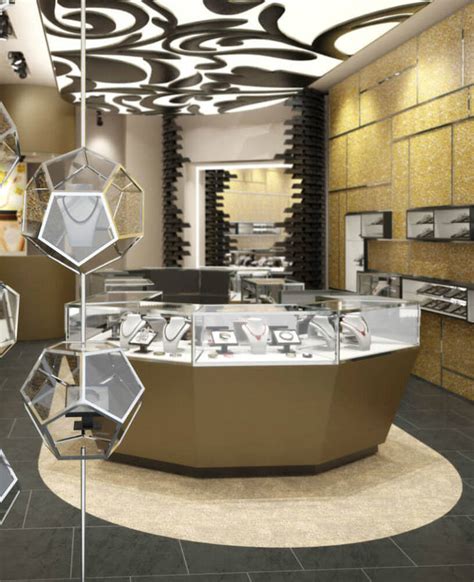 Luxury Glass Jewellery Showcase Designs