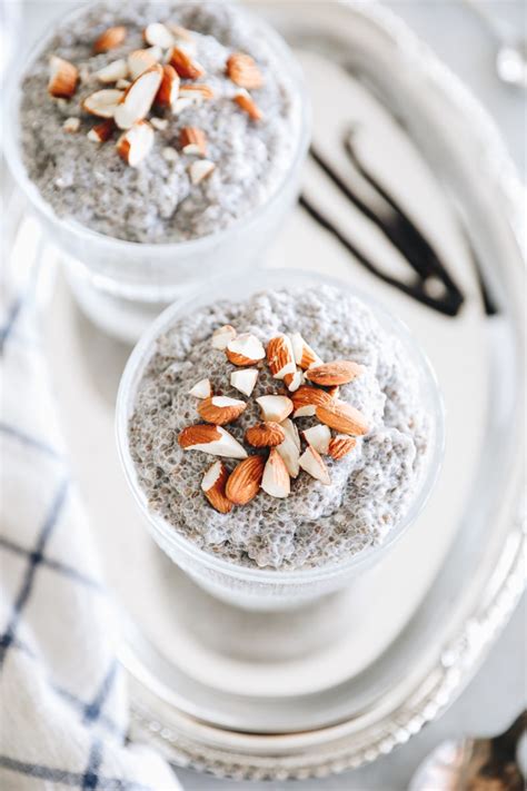 Classic Vanilla Chia Pudding 4 Ingredients The Healthy Maven