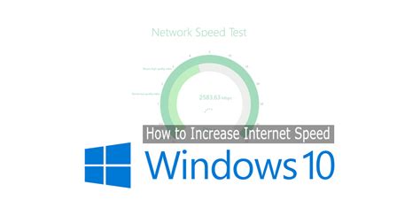 How To Increase Internet Speed On Windows 10 2021 Code Exercise