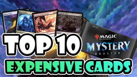 Two players play the roles of dueling wizards, doing battle with decks. Top 10 Most Expensive Cards in Mystery Booster! | Magic ...
