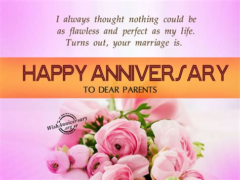 Happy Anniversary Greetings To Parents With Love Nice Wishes