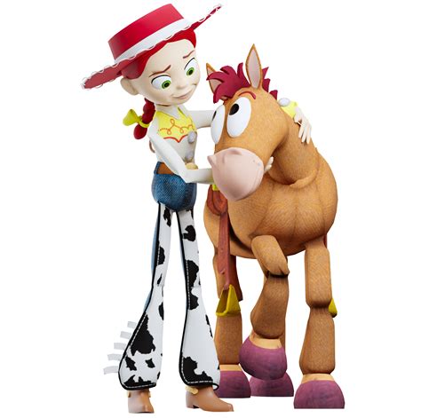 Jessie And Bullseye Toy Story 2 20th Anniversary By