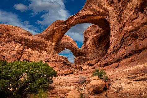 Double Arch Arches National Park Lewis Carlyle Photography