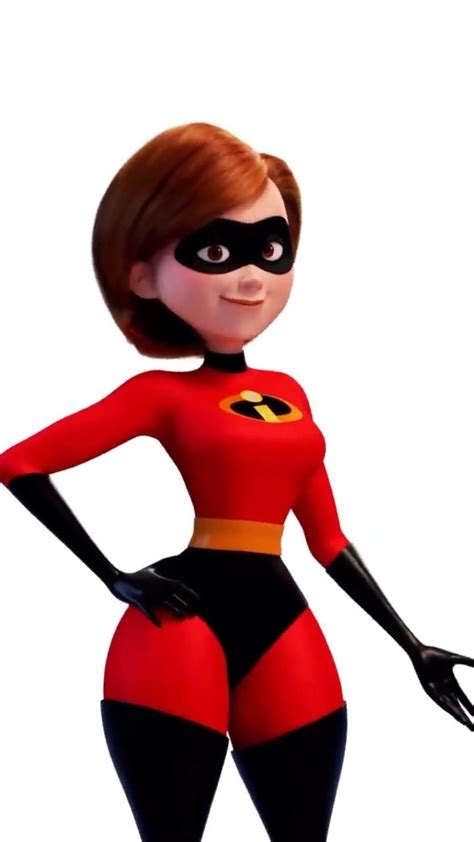 Pin By Disney Lovers On The Incredibles Video Girl Cartoon Characters Elastigirl Hot The