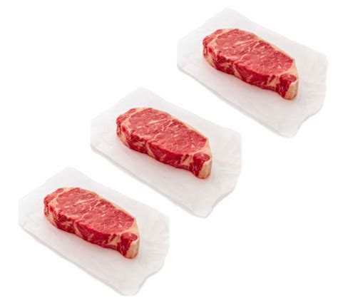 Private Selection™ About 3 Steaks Per Pack Angus Beef Prime Strip Steak Value Pack 1 Lb