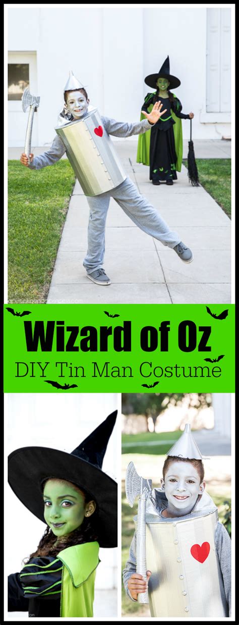 You can save a lot of money by trying to make your own costume. DIY Kids Tin Man Costume