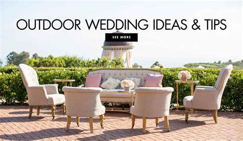 What You Should Know About Planning An Outdoor Wedding Outdoor