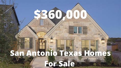 San Antonio Texas Homes For Sale Starting At 360000 In North West