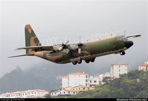 16801 Portugal Air Force Lockheed C 130h Hercules At Madeira