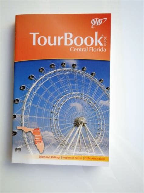 Aaa Tour Book Guide Maps Reviews Central Florida 466416 Ebay
