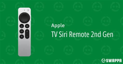 Apple Tv Siri Remote Nd Gen Swappa