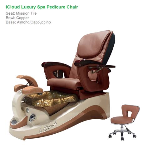 Icloud Luxury Spa Pedicure Chair With Magnetic Jet Salon Spa Nail Furniture And