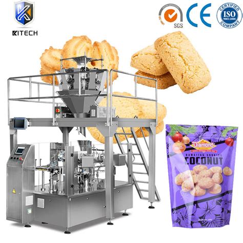 kl 210gds automatic bag given doypack packing machine rotary pre made bags filling sealing line