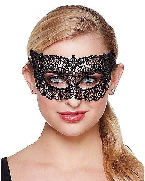 Lace Eye Half Mask Masks Masquerade Mardi Gras
