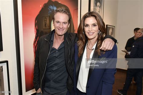 Event Host And Supermodel Cindy Crawford With Husband Entrepreneur