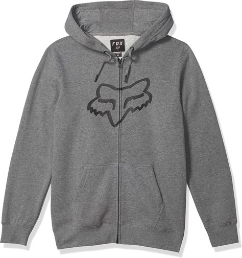 Pullover Fox Hoodie Legacy Foxhead Heather Graphite Xl Fox