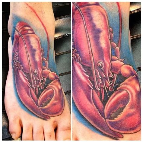 Lobster Tattoo By Matt Tyszka At Tymeless Tattoo In Baldwinsville Ny