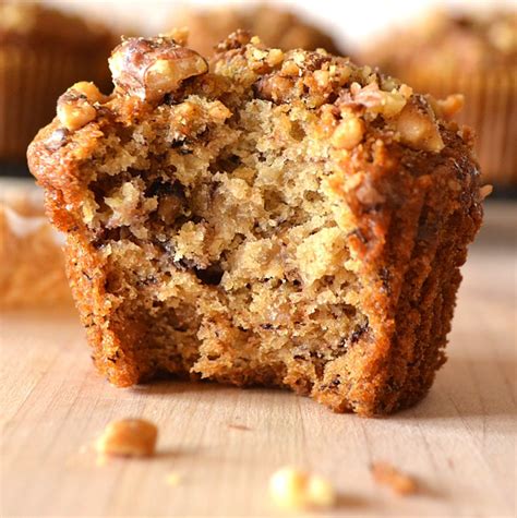 Gradually add eggs, then the mashed bananas. Banana Nut Muffins | Recipe | Banana nut muffins, Banana ...