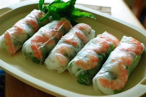 Vietnamese Fresh Spring Rolls Recipe Recipes A To Z