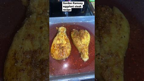 Gordon Ramsay Viral Tik Tok Eggplant Steak Recipe With Mashed Potatoes