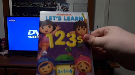 Opening Menu Walkthrough Of Nickelodeon Let S Learn Abcs Dvd From