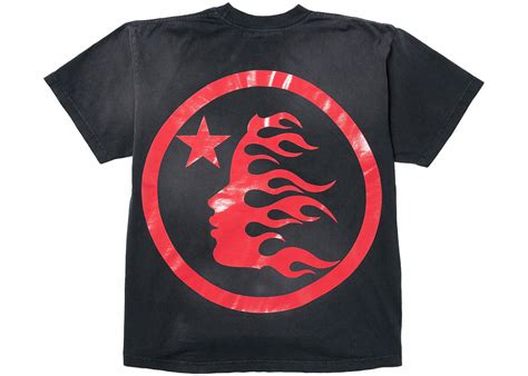 Hellstar Sport Logo Gel T Shirt Black Mens Fw23 Us
