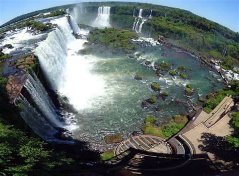 Iguazu Falls Brazil One Of The Seven Wonders Of The World Found The
