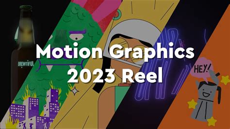 Reel 2023 Part I Motion Graphics Youtube