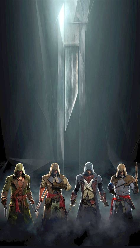 Assassins Assassins Creed Game Poster Unity Hd Phone Wallpaper
