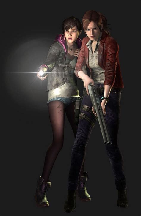 Claire Redfield And Moira Burton Resident Evil Revelations 2 2015