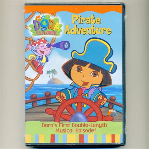 Dora The Explorer Pirate Adventure Diego Dvd Nick Jr Pbs Episodes