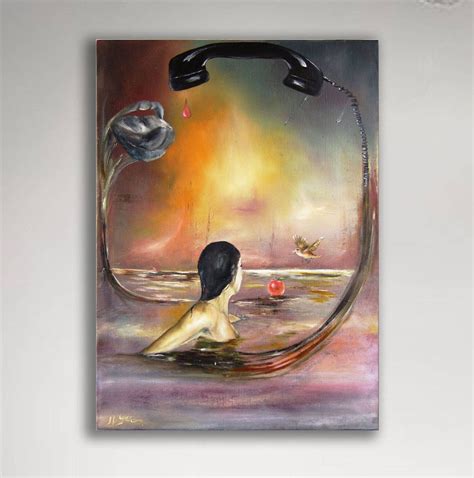 Abstract Modern Painting Oil Painting With Deep Meaning Etsy